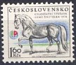 Czech Republic - 1976 - Fauna - 1,60 KCS - Multicolor - Czechoslovakia, Fauna - Scott 2079 - Fauna Animales Caballo Kladruby Stallion Generalissimus WWVII - 0